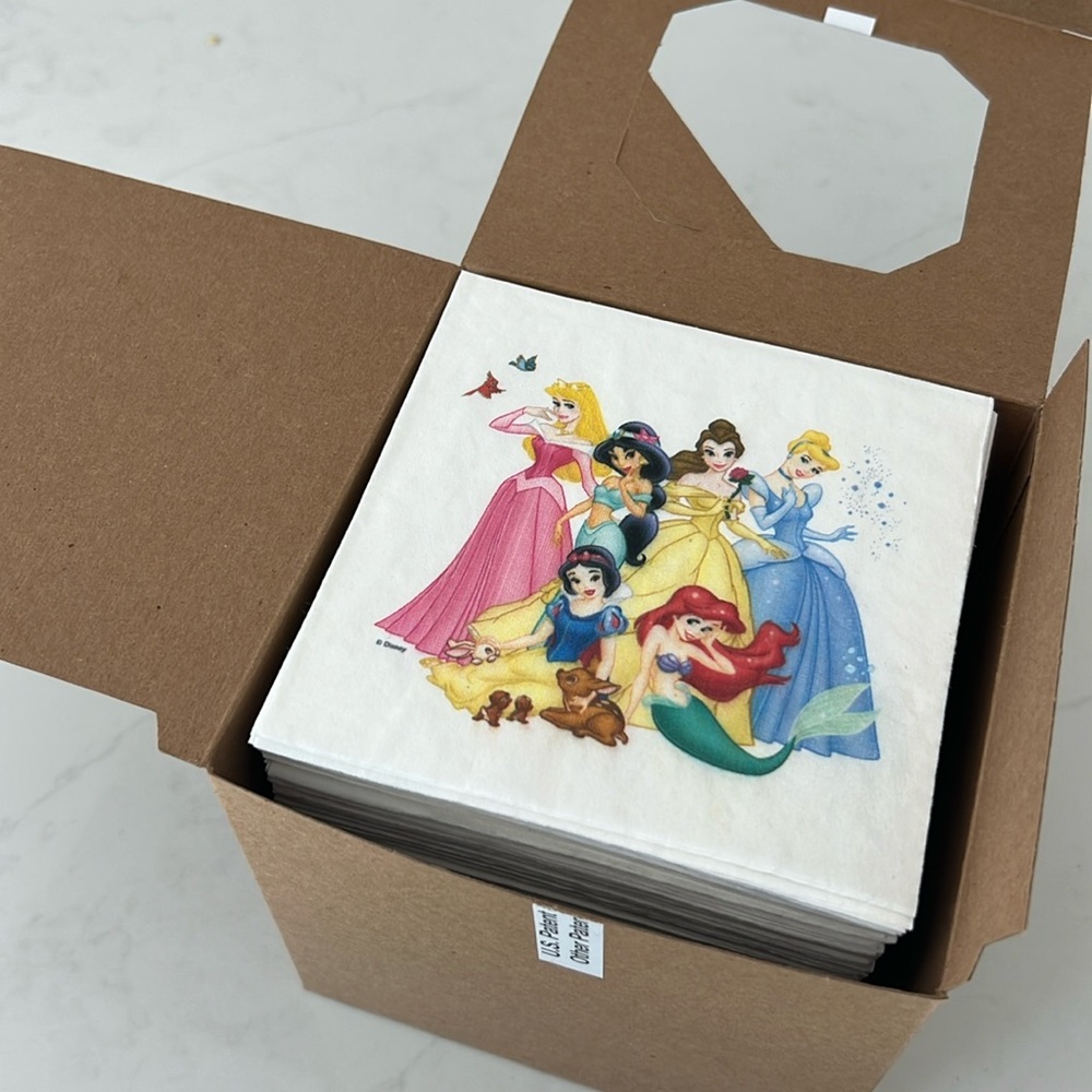 Princess Cocktail Paper Napkins (150) NIB - Picture 2 of 3